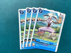 Antylamon EX5-019 Playset Animal Colosseum Digimon Card Game x4 - Image 1