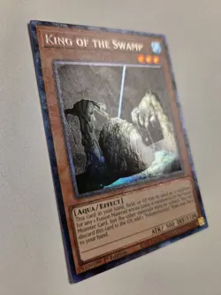King of the Swamp JUSH-EN046 Collector's Rare Yugioh Card 1st Edition Mint CR - Image 2