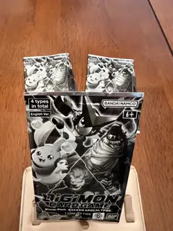 Digimon Card Game Winner Pack Exceed Apocalypse Pack English Set of 3 - Image 2
