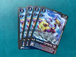 Gabumon (X Antibody) EX5-015 Playset Animal Colosseum Digimon Card Game x4 - Image 1