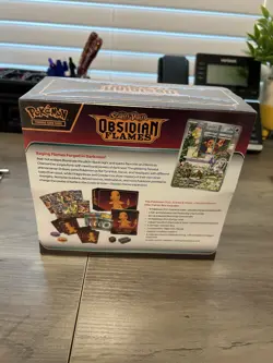 Pokemon TCG: S&V Obsidian Flames Elite Trainer Box ETB New Factory Sealed - Image 2