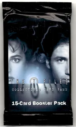 1996 X Files Trading Card Game Booster Pack - Image 1