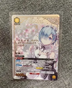 Re : Zero Rem SR Parallel Rare 2 Union Arena Card Japanese Near Mint F/S - Image 1