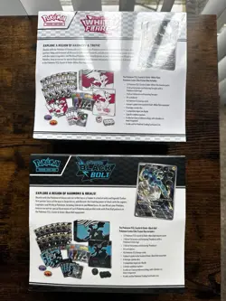 Black Bolt and White Flare Pokemon Center PC Elite Trainer Box ETB NO DENTS/RIPS - Image 2