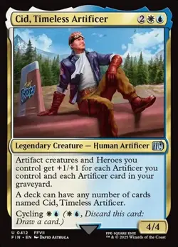 Cid, Timeless Artificer (#412) FIN NM MTG - Image 1
