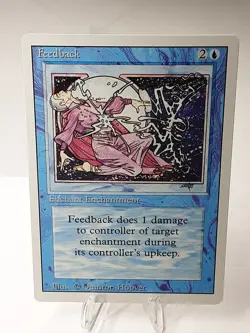 MTG - 3rd Edition - Revised - Feedback - Uncommon - LP+ NM - Image 1