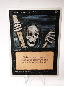 MTG - 4th Edition - Raise Dead - Common - Lightly Played - Image 1