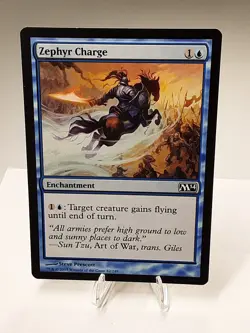 MTG - M14 - Zephyr Charge - #082 - Lightly Played - Image 1