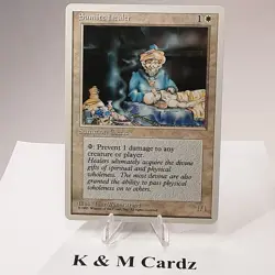 MTG - 4th Edition - Samite Healer - Common - Lightly Played - Image 1