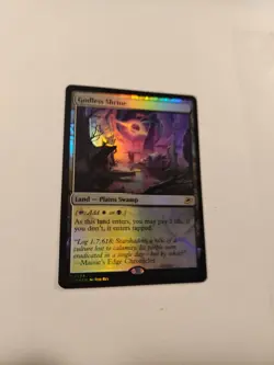 Foil MTG Godless Shrine Edge of Eternities 0254 - Image 3