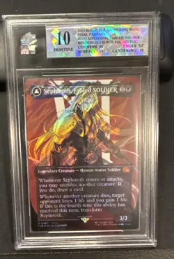 Sephiroth Fabled Soldier SURGE MNT 10 PSA BGS English Final Fantasy MTG - Image 1