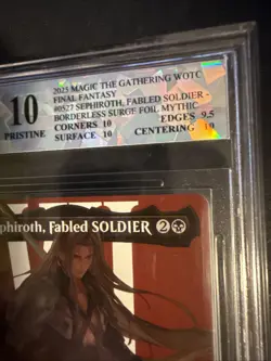 Sephiroth Fabled Soldier SURGE MNT 10 PSA BGS English Final Fantasy MTG - Image 4