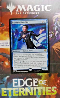 MTG EOE: Starfield Vocalist (Creature) Edge of Eternities Regular Rare 0078 - Image 1