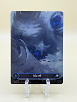 Island #0368 EOE L (Borderless) (Galaxy Foil) - MTG Edge of Eternities - Image 1