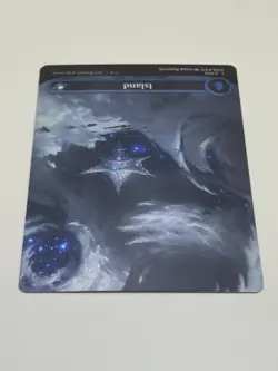 Island #0368 EOE L (Borderless) (Galaxy Foil) - MTG Edge of Eternities - Image 2