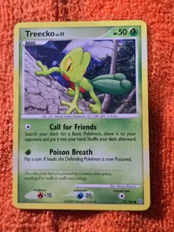 2008 Pokemon Diamond and Pearl Stormfront #79 Treecko, C, NF/H, cd6 - Image 1