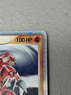 Pokemon 2006 Nintendo Promos Groudon EX Black Star Promo Card #38 LP - Image 5
