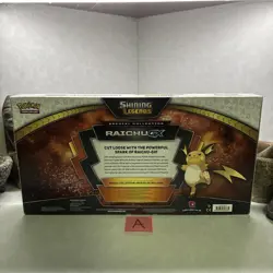 Sealed Pokemon Shining Legends Raichu GX Special Collection Box A Free Shipping - Image 2