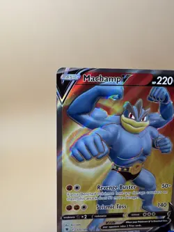Machamp V (Full Art) - 171/189 - Swsh10: Astral Radiance Holo - NM - Pokemon - Image 3