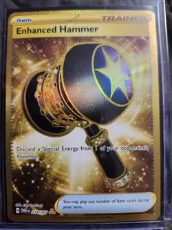 Pokemon TCG: "Enhanced Hammer" Hyper Rare NM (Twilight Masquerade 224/167) - Image 1