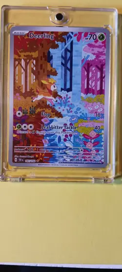 2024 Pokemon Tef En Deerling Illustration Rare #165 - Image 1
