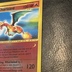 CHARIZARD REVERSE HOLO FOIL 40/165 EXPEDITION E-READER POKEMON ENGLISH mp - Image 5