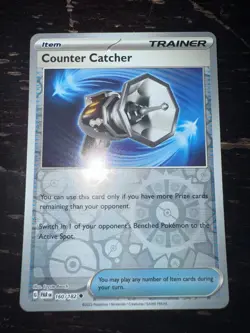 Pokemon Counter Catcher SV04: Paradox Rift 160/182 Near Mint NM Reverse Holo - Image 1