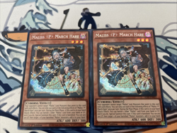 Yugioh Maliss P March Hare x2 Secret Rare ALIN-EN023 Near Mint - Image 1