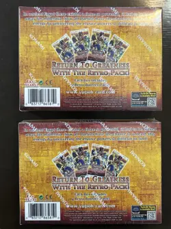 YuGiOh! Retro Pack 4 Mini Booster Pack Boxes Factory Sealed Lot Of 2 - Image 2