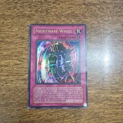 YuGiOh - Nightmare Wheel PGD-106 Ultra Rare 1st Edition MP - Image 1