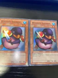 Penguin Soldier - SDJ-022 - Super Rare (NM) - Yugioh X2 - Image 1