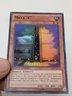 Yugioh Maxx “C” CT09-EN012 Super Rare Limited Edition NM - Image 3