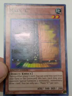 Yugioh Maxx “C” CT09-EN012 Super Rare Limited Edition NM - Image 4