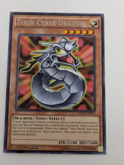 Yugioh Toon Cyber Dragon MP16-EN074 Rare 1st Ed-NM - Image 1
