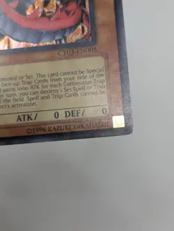Yugioh - Uria, Lord of Searing Flames - CT03-EN005 - Secret Rare - Limited -LP - Image 5
