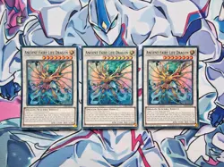 Ancient Fairy Life Dragon 1st Edition Super Rare ALIN Yugioh Card PLAYSET - Image 1