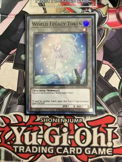 World Legacy Token Super Rare OP15-EN026 Yugioh Orcust - Image 1