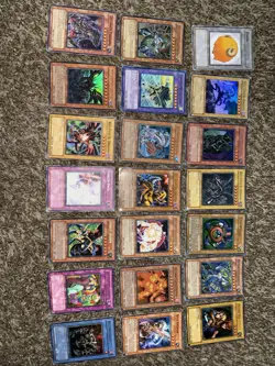 vintage yugioh cards lot 21 Cards Total - Image 1