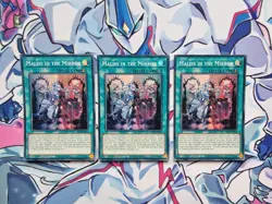 Maliss In The Mirror 1st Edition Super Rare ALIN Yugioh Card PLAYSET - Image 1