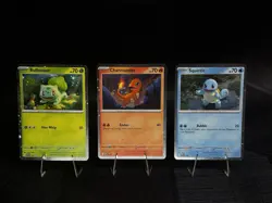Pokemon Card Lot Bulbasaur Charmander Squirtle Promo - Image 1