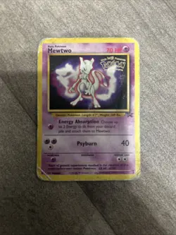 Pokemon: The First Movie Mewtwo Black Star Promo Card - Image 1