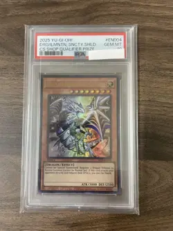 PSA 10 Dragon of Illumination Sanctuary's Shield 2025-EN004 English Yugioh TGC - Image 1