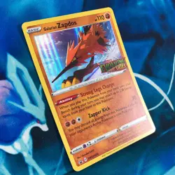 Galarian Zapdos - SWSH124 - Prerelease Black Star Promo Rare - Pokemon Card - NM - Image 3
