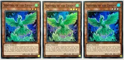 3 x DUNE-EN086 Sentinel of the Tistina - Super Rare 1st Edition Near Mint YuGiOh - Image 1
