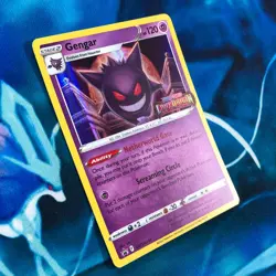 Gengar - SWSH241 - Prerelease Black Star Holo Rare Promo - Pokemon Card - NM - Image 3