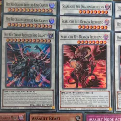 Hot Red Dragon Archfiend King/Assault Super/Common 27cd Mint Bundle YuGiOh - Image 2