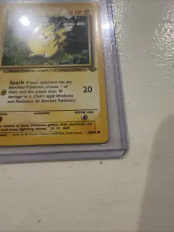 Pokemon TCG Pikachu Jungle Card 60/64 Unlimited Common - Image 5