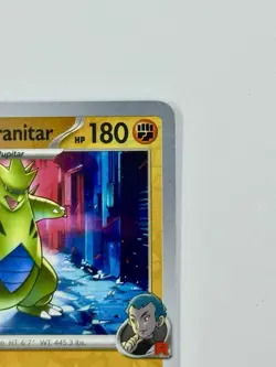 Team Rocket's Tyranitar Reverse Holo 096/182 Destined Rivals Pokemon Card NM/M - Image 4