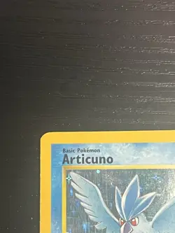 Pokemon TCG Articuno 2/62 Fossil Holo Set Rare Card Vintage WOTC 1999 LP - Image 3