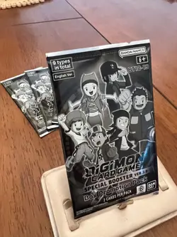 Digimon Card Game Special Booster Ver.2.0 Box Promotion Pack BT18-19 English x5 - Image 4